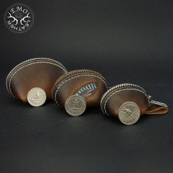 Trio Coin Purse Pattern Set | EmoLeather Patterns | Quality DIY Leather Patterns