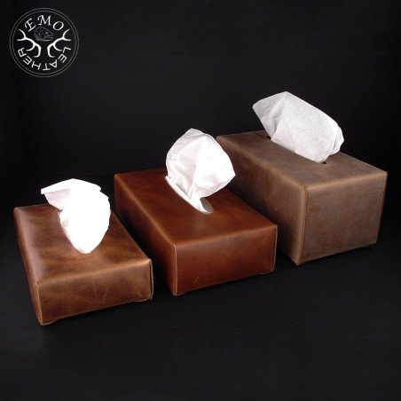 Tissue Box Cover Pattern Set | EmoLeather Patterns | Quality DIY Leather Patterns