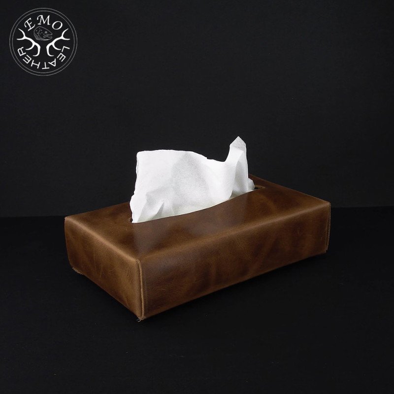 Tissue Box Cover Pattern Set | EmoLeather Patterns | Quality DIY Leather Patterns