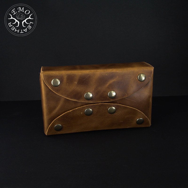 Tissue Box Cover Pattern Set | EmoLeather Patterns | Quality DIY Leather Patterns