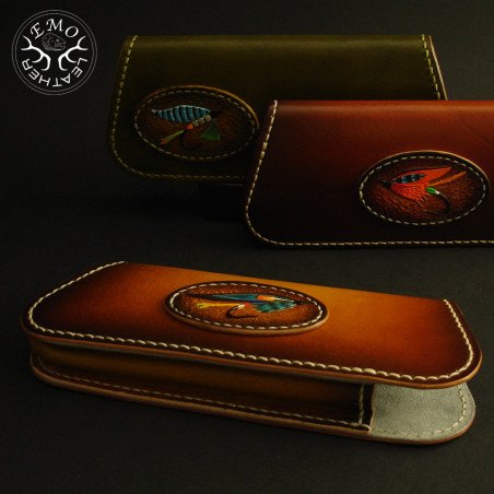 Glasses Case Pattern | EmoLeather Patterns | Quality DIY Leather Patterns