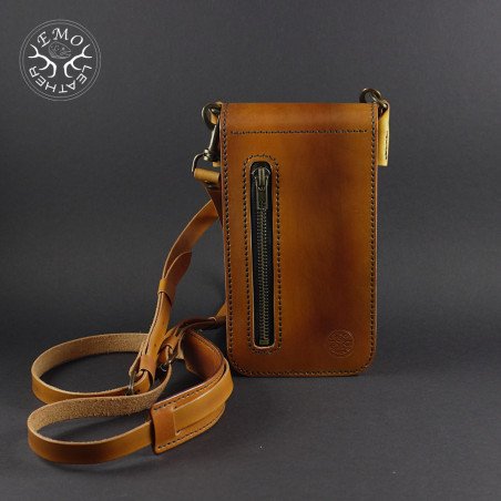 EDC Neck Bag Pattern | EmoLeather Patterns | Quality DIY Leather Patterns