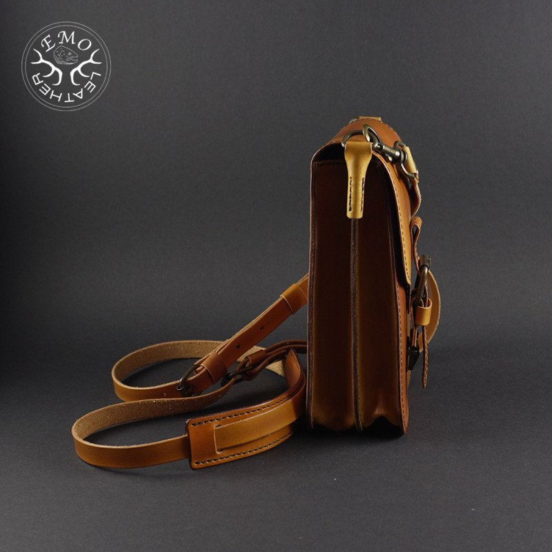 EDC Neck Bag Pattern | EmoLeather Patterns | Quality DIY Leather Patterns