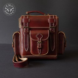 Leather Field Backpack Pattern | EmoLeather Patterns | Quality DIY Leather Patterns