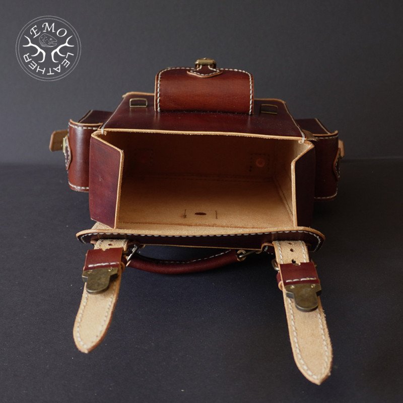 Leather Field Backpack Pattern | EmoLeather Patterns | Quality DIY Leather Patterns