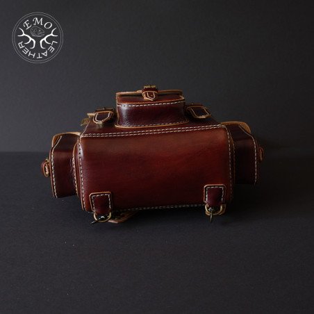 Leather Field Backpack Pattern | EmoLeather Patterns | Quality DIY Leather Patterns