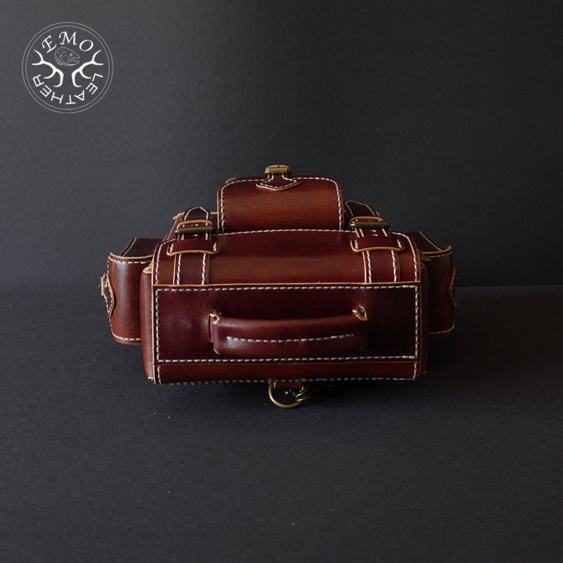 Leather Field Backpack Pattern | EmoLeather Patterns | Quality DIY Leather Patterns