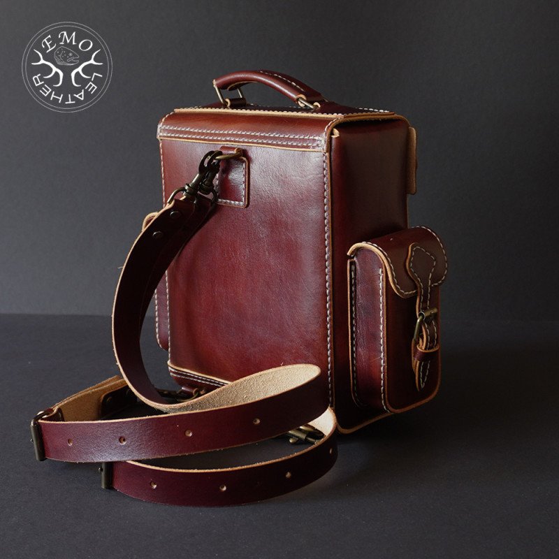 Leather Field Backpack Pattern | EmoLeather Patterns | Quality DIY Leather Patterns
