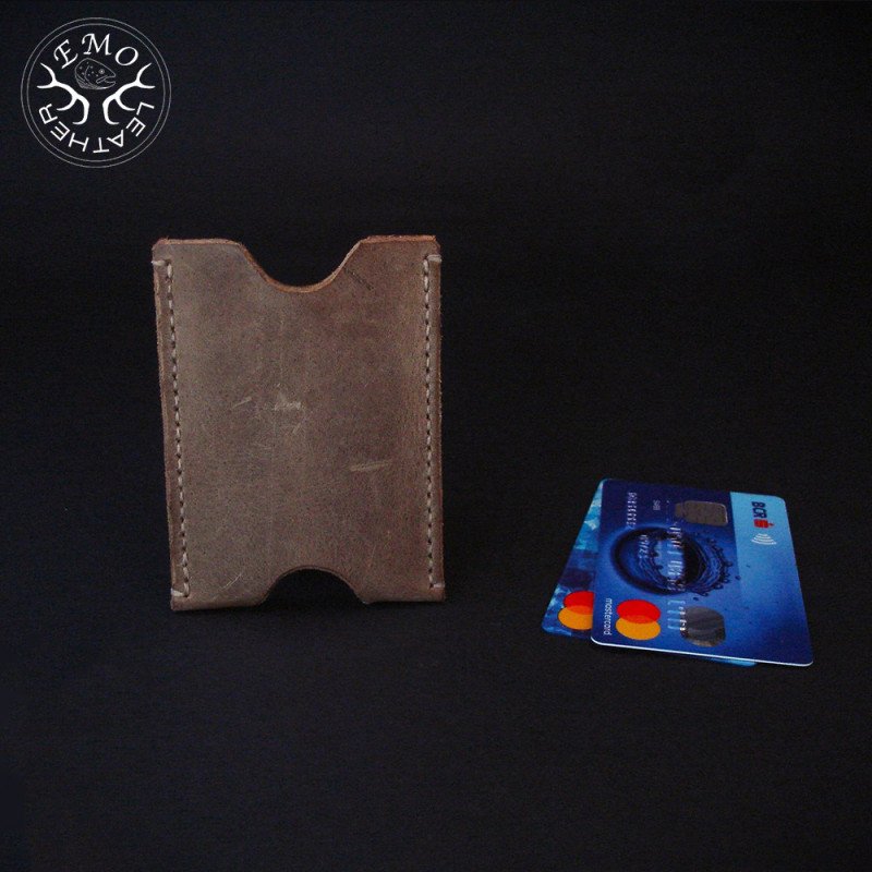 Simple Vertical Card Holder Pattern | EmoLeather Patterns | Quality DIY Leather Patterns