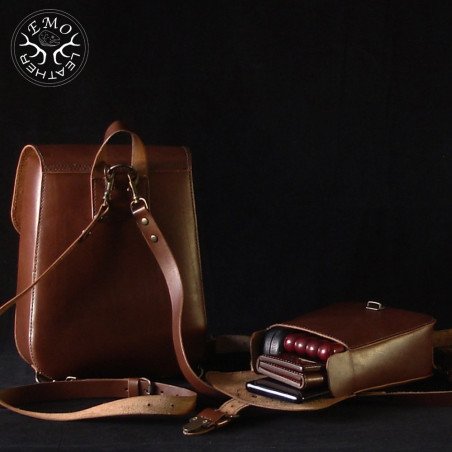 Backpack & Mini Bag Pattern | EmoLeather Patterns | Quality DIY Leather Patterns