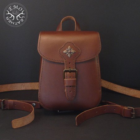 Backpack & Mini Bag Pattern | EmoLeather Patterns | Quality DIY Leather Patterns