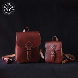 Backpack & Mini Bag Pattern | EmoLeather Patterns | Quality DIY Leather Patterns