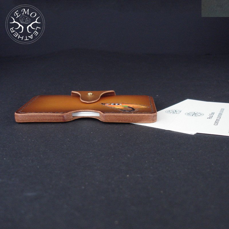 Business Card Holder Pattern | EmoLeather Patterns | Quality DIY Leather Patterns
