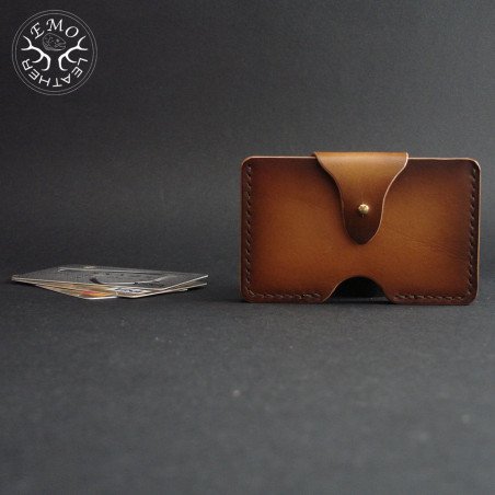 Vertical Money Pocket Card Holder Pattern | EmoLeather Patterns | Quality DIY Leather Patterns