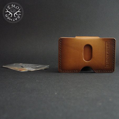 Vertical Money Pocket Card Holder Pattern | EmoLeather Patterns | Quality DIY Leather Patterns