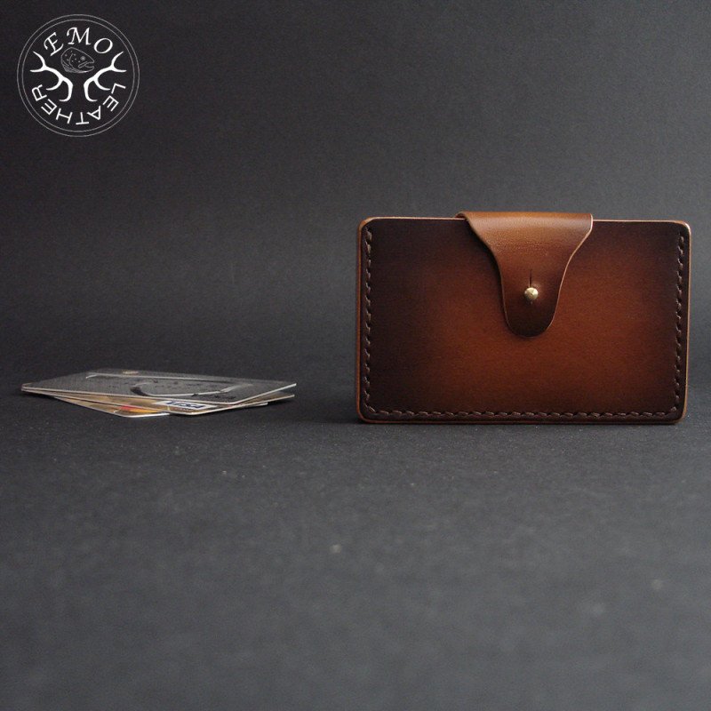 Horizontal Money Pocket Card Holder Pattern | EmoLeather Patterns | Quality DIY Leather Patterns
