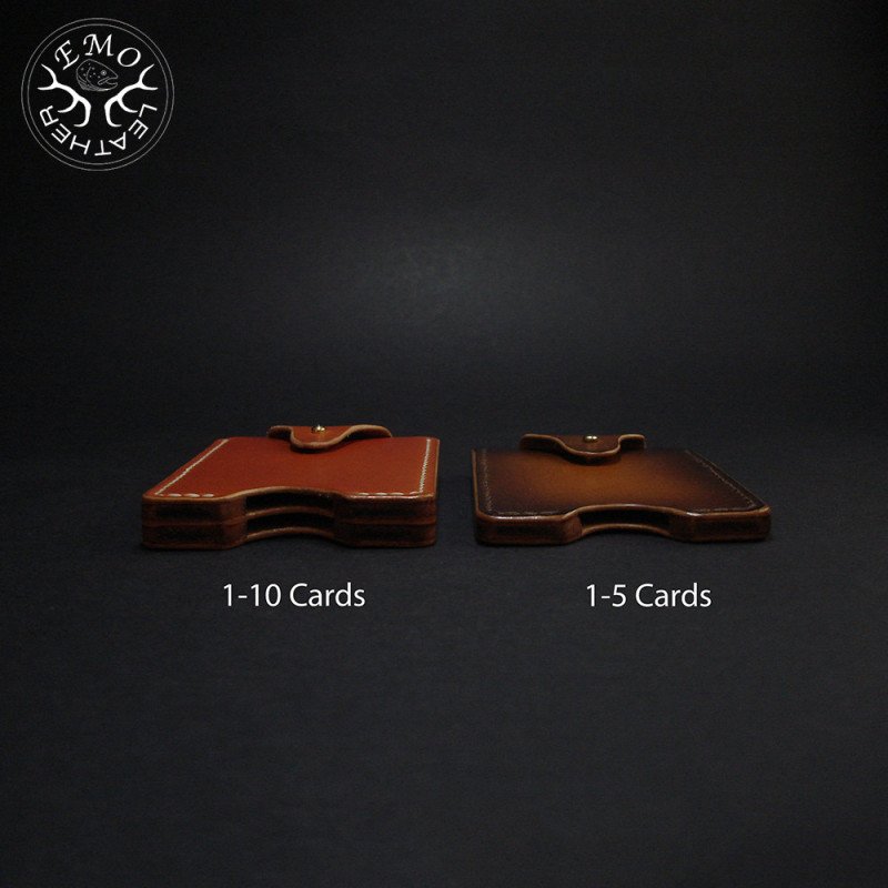 Quick Access Card Holder Pattern Set | EmoLeather Patterns | Quality DIY Leather Patterns