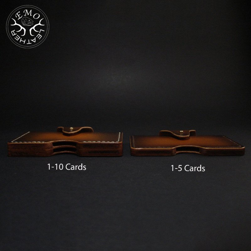 Quick Access Card Holder Pattern Set | EmoLeather Patterns | Quality DIY Leather Patterns