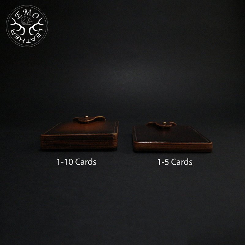Money Pocket Card Holder Pattern Set | EmoLeather Patterns | Quality DIY Leather Patterns