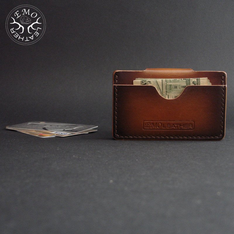 Money Pocket Card Holder Pattern Set | EmoLeather Patterns | Quality DIY Leather Patterns